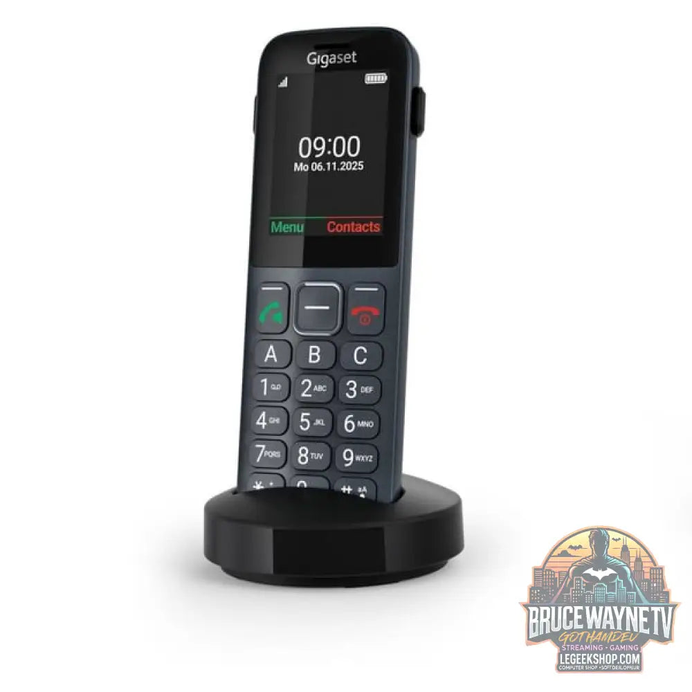 Gigaset Comfort 600 SIM, Mobilteil dunkelargent - Gigaset - vue 3