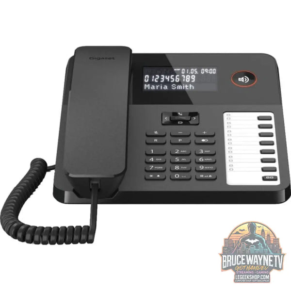 Gigaset DESK 600, analoges Telefon noir - Gigaset