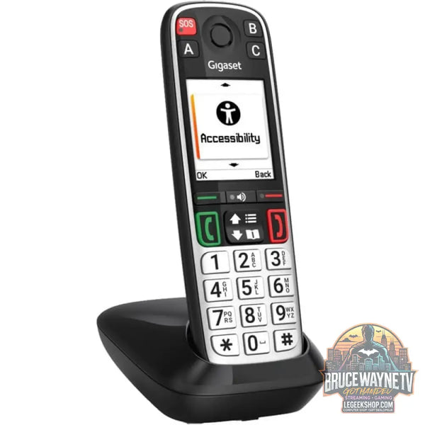 Gigaset EASY 500, analoges Telefon (noir/argent) - Gigaset