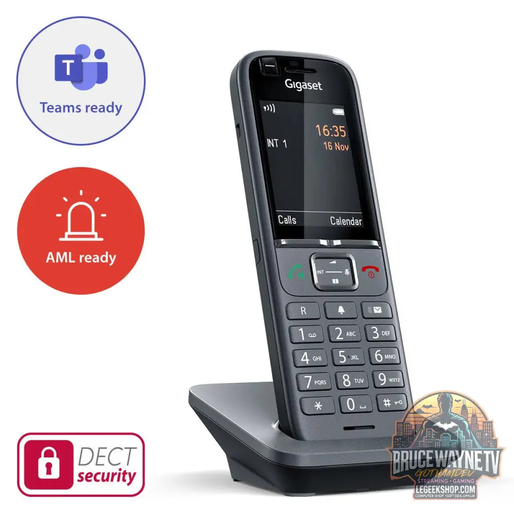Gigaset S700H PRO, Mobilteil noir