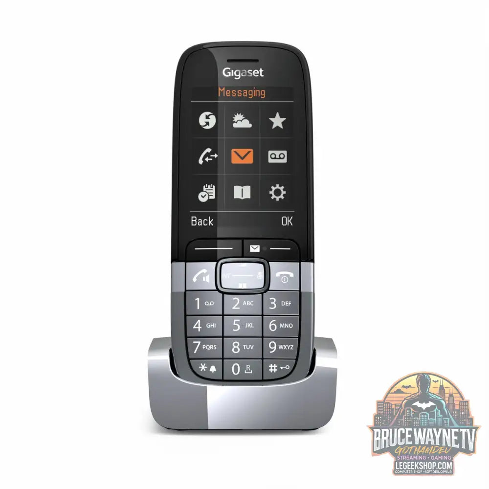 Gigaset SL850H PRO, Mobilteil dunkelargent/noir
