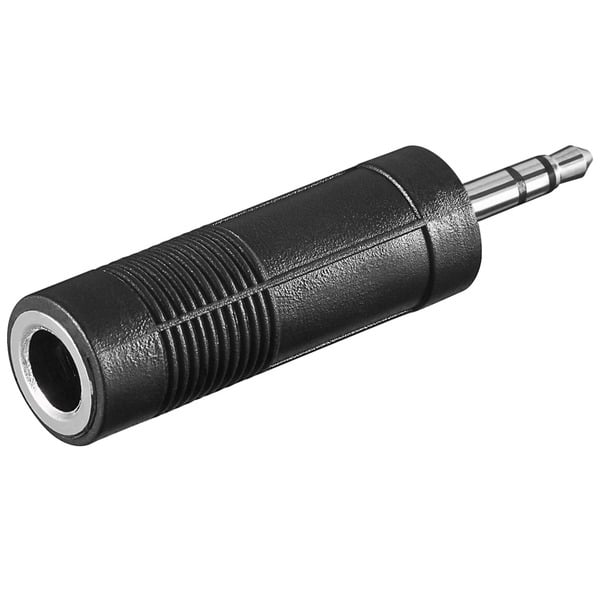 goobay Adapter 6,3mm > 3,5mm - goobay
