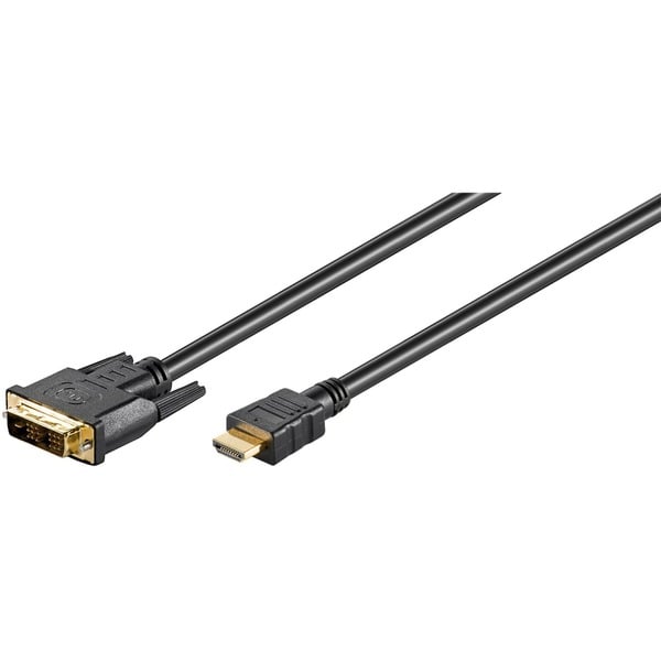 goobay Adapterkabel DVI-D Stecker > HDMI Stecker - goobay