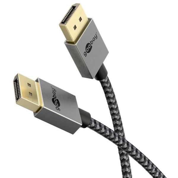 goobay DisplayPort câble 2.0/2.1 Slim - goobay - vue 4