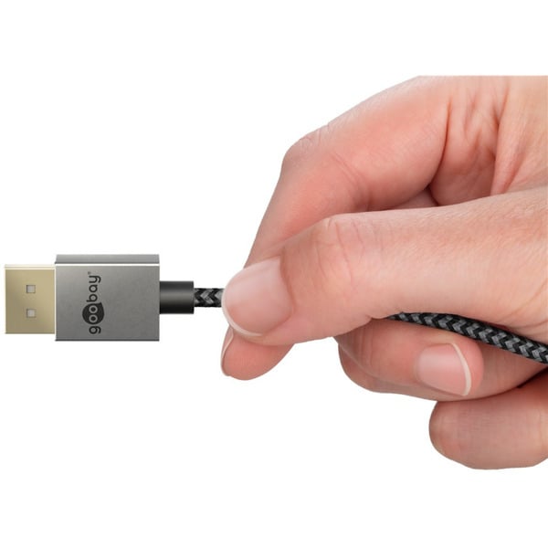 goobay DisplayPort câble 2.0/2.1 Slim - goobay - vue 6