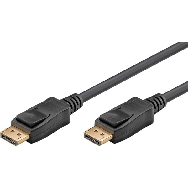 (€ 2,52 / 1 m) goobay Essential câble DisplayPort Stecker > DisplayPort Stecker, 8K / 120Hz - goobay - vue 2