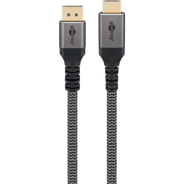 goobay Plus DisplayPort > HDMI Adapterkabel, 4K @ 60Hz - goobay - vue 2