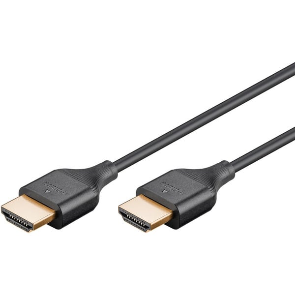 goobay Slim High-Speed-HDMI-câble avec Ethernet, 8K @ 60Hz - goobay - vue 4