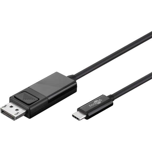 goobay USB Adapterkabel, USB-C Stecker > DisplayPort Stecker - goobay - vue 2