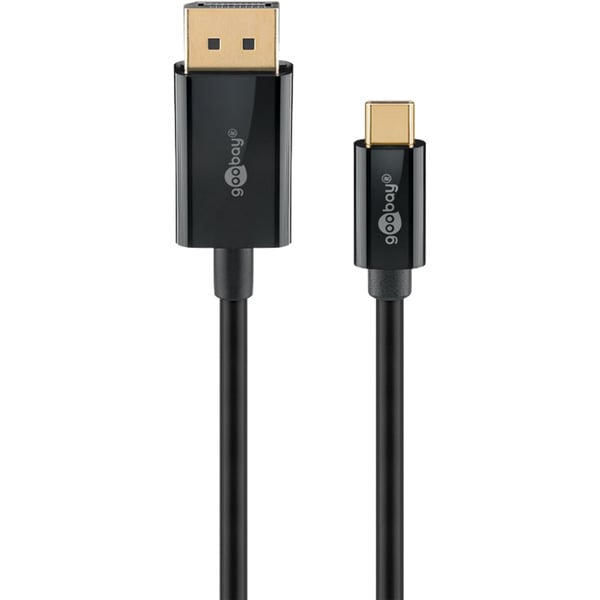 goobay USB Adapterkabel, USB-C Stecker > DisplayPort Stecker, 4K 60Hz - goobay