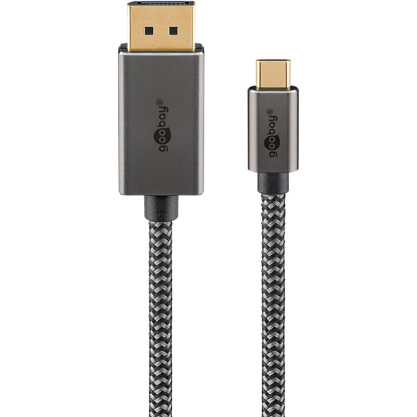 goobay USB Adapterkabel, USB-C Stecker > DisplayPort Stecker, 4K 60Hz - goobay