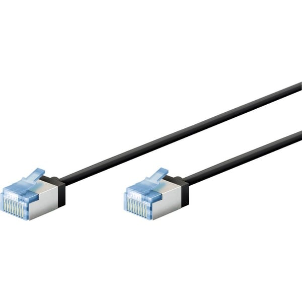 goobay Ultraflexibles Cat.6a Patchkabel slim, U/FTP - goobay