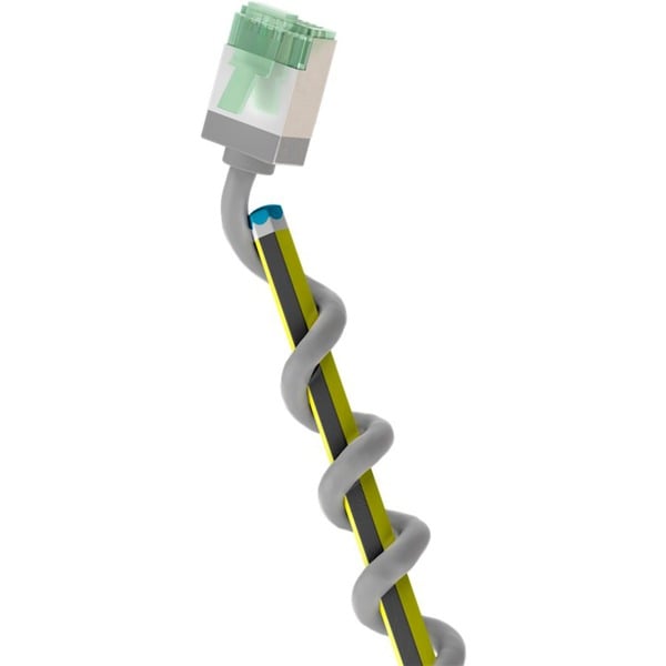 goobay Ultraflexibles Cat.8.1 Patchkabel slim, U/FTP - goobay - vue 5