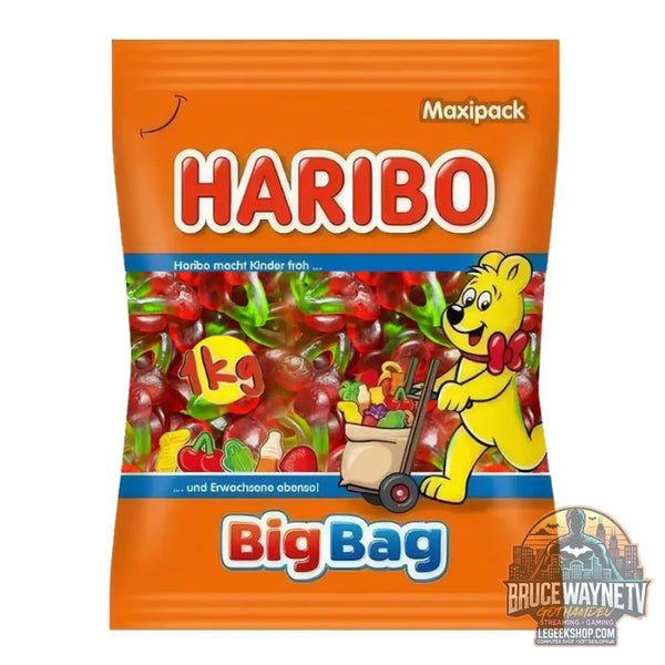 Haribo Cerises bonbons gélifiés au goût de cerise (Paquet de 1kg) - Snacks & boissons importés
