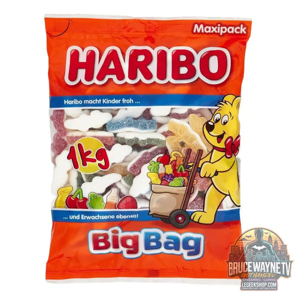 Haribo Coccodri Frizz bonbons gélifiés pétillants au goût de fruits (Paquet de 1kg) - Snacks & boissons importés