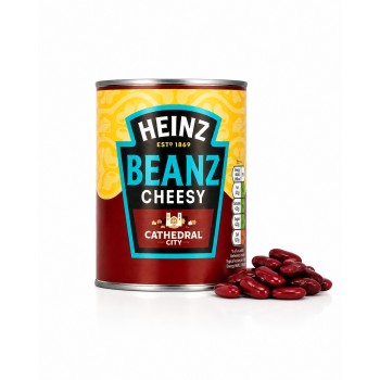Heinz Beans Cheesy Baked Cathedral City 390 Gr x 12