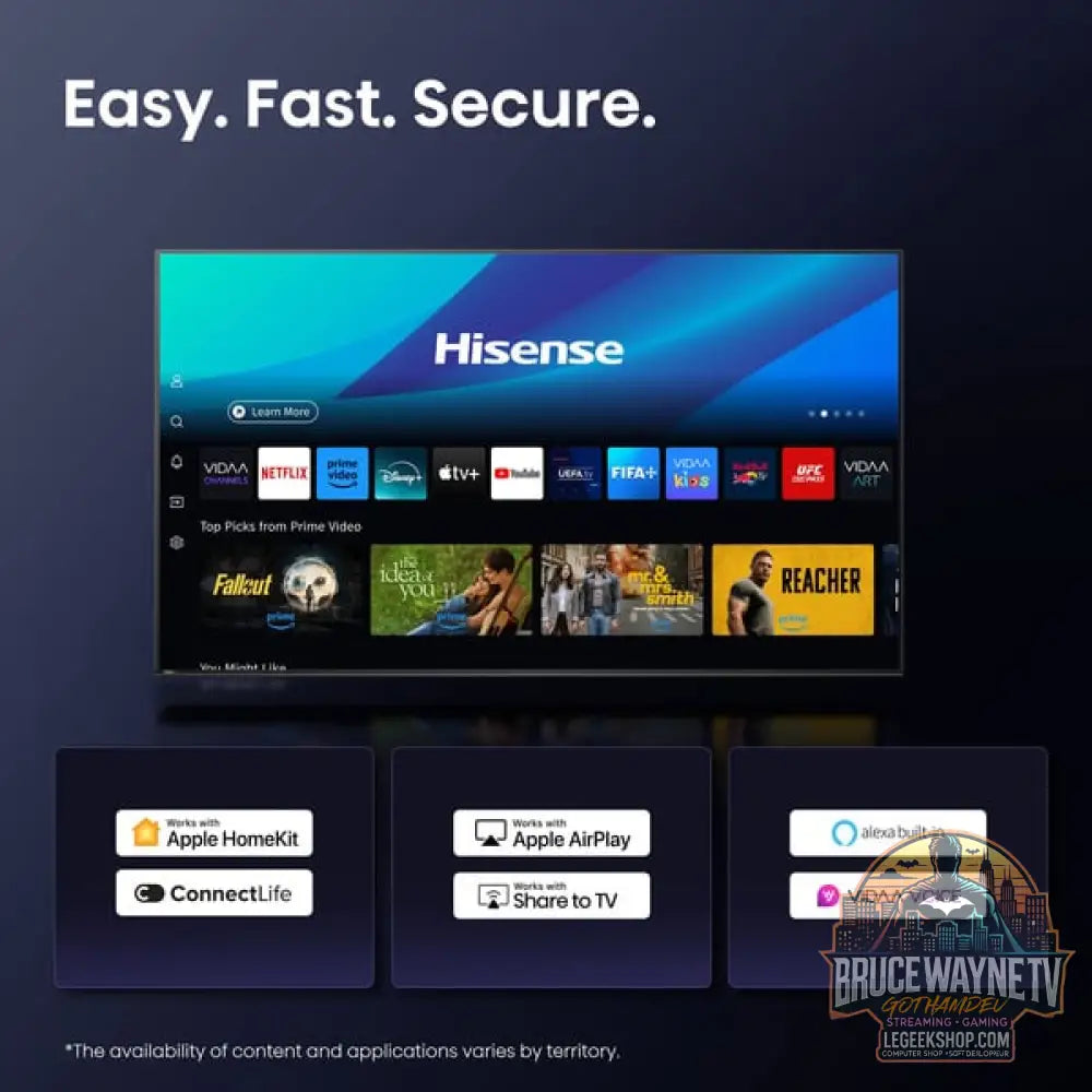 Hisense 50E77Q PRO, QLED-Fernseher - Hisense - vue 14