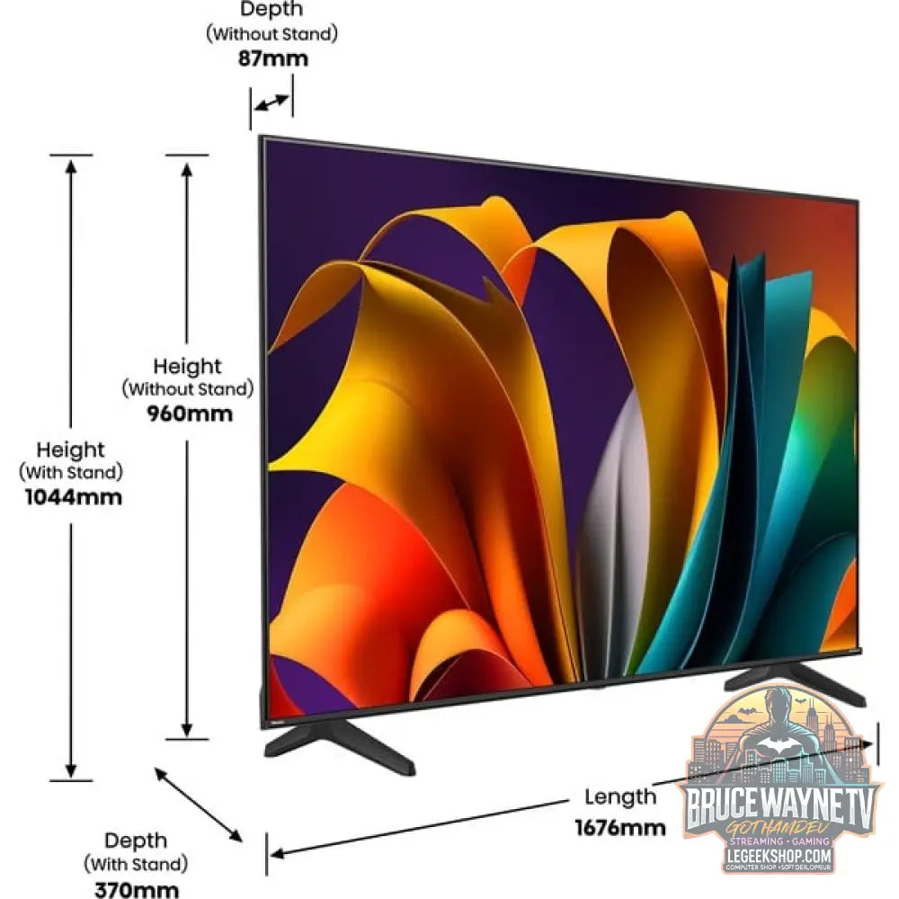Hisense 75E6NT, LED-Fernseher - Hisense - vue 10