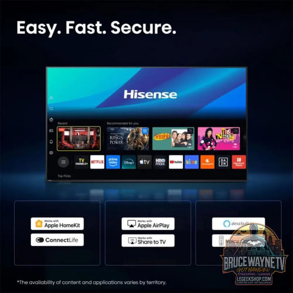 Hisense 75E7S Hi-QLED-Fernseher - Hisense - vue 9