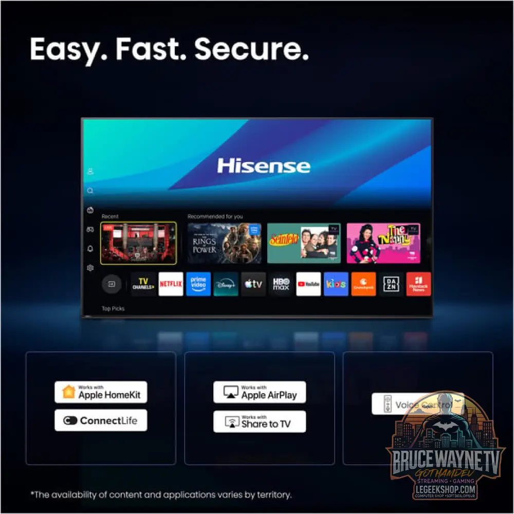 Hisense 85E7S PRO Hi-QLED-Fernseher - Hisense - vue 12