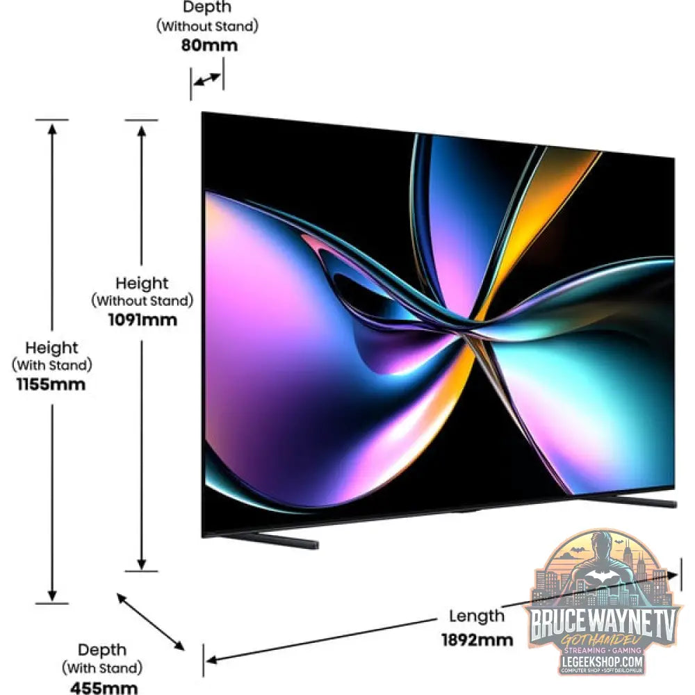 Hisense 85U7Q, LED-Fernseher - Hisense - vue 9