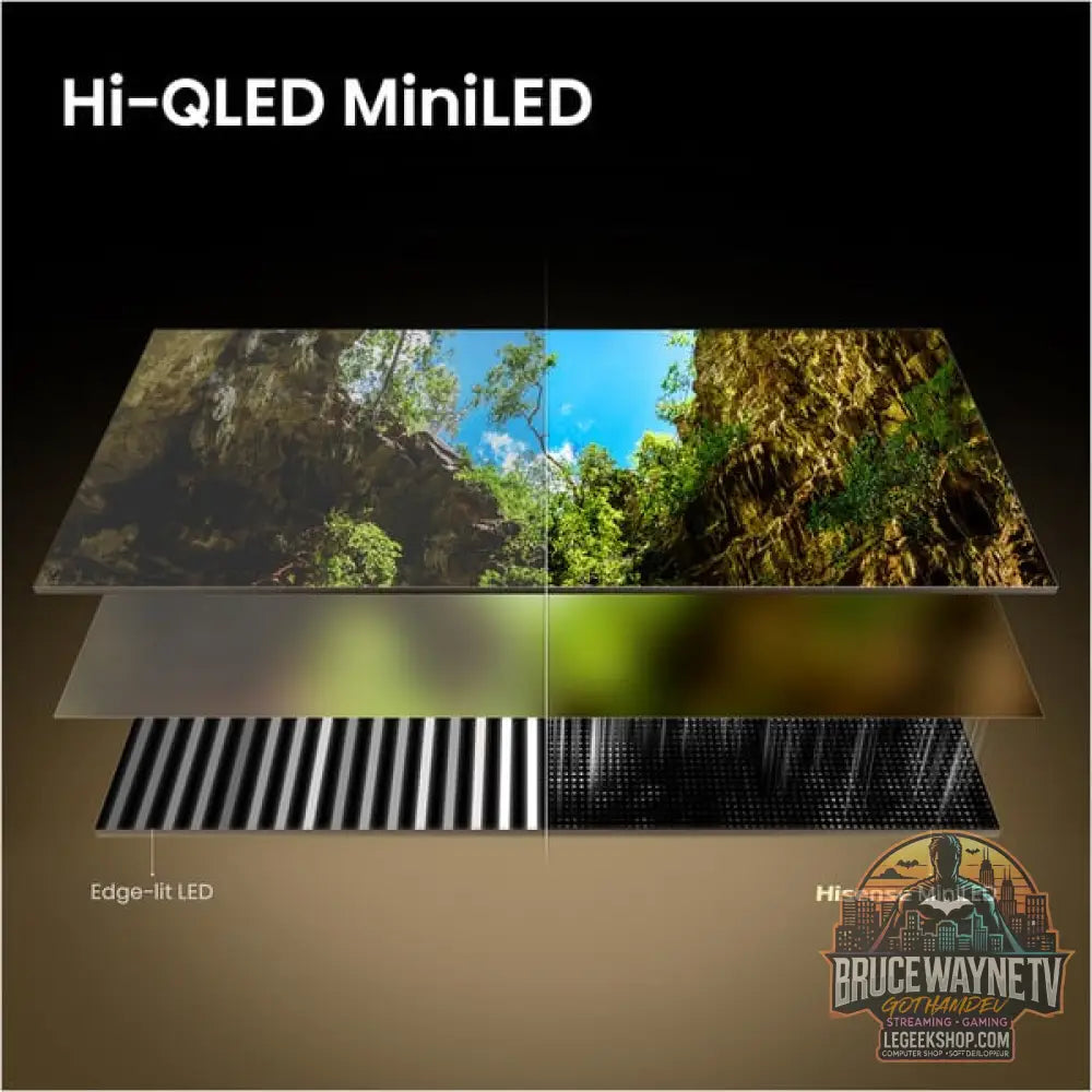Hisense ULED 50E8S MiniLED, QLED-Fernseher - Hisense - vue 7