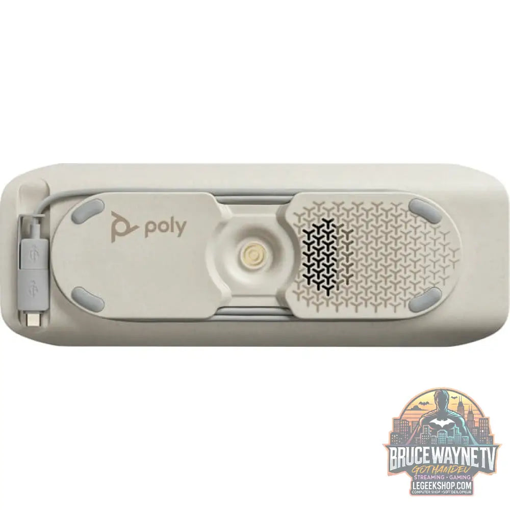 HP Poly Sync 40-M USB-A/-C Freisprecheinrichtung noir - HP - vue 4