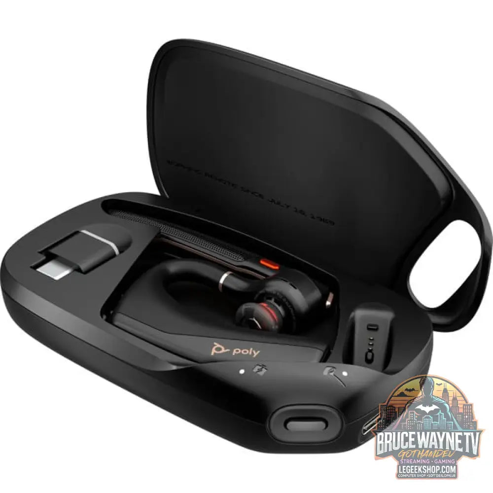 HP POLY Voyager Legend 50 M UC, Headset noir/bronze, Bluetooth Core 5.4 - HP - vue 3