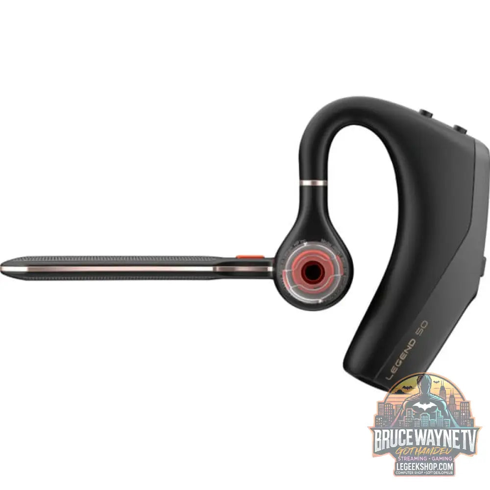 HP Poly Voyager Legend 50 UC, Headset noir, Mono, Bluetooth-Adapter, Bluetooth, Qi Wireless Charging - HP - vue 3