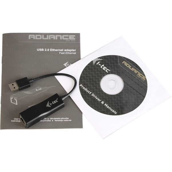 i-tec USB 2.0 Fast Ethernet Adapter Advance - i-tec - vue 3