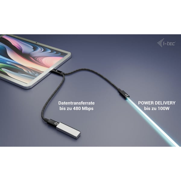 i-tec USB-C câble Splitter Audio/Daten, Adapter - i-tec - vue 8