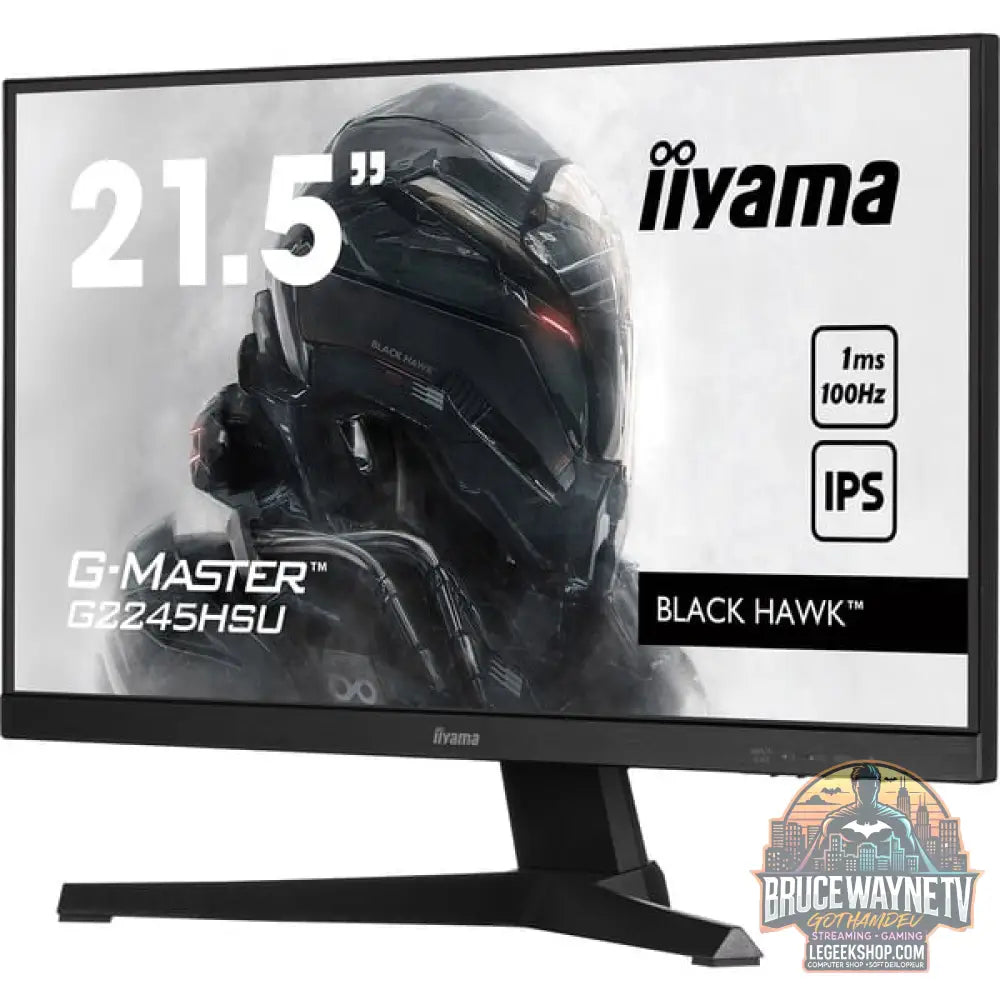 iiyama G-Master G2245HSU-B2, Gaming-Monitor - vue 3