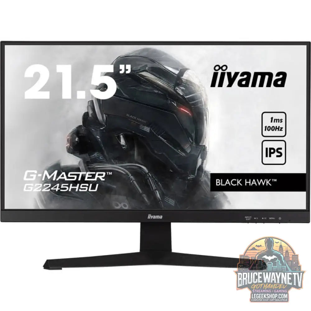 iiyama G-Master G2245HSU-B2, Gaming-Monitor - vue 2