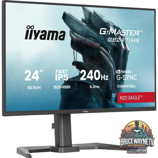 iiyama G-Master G2471HS-B1 Red Eagle 23,8" Full HD IPS 240 Hz - iiyama