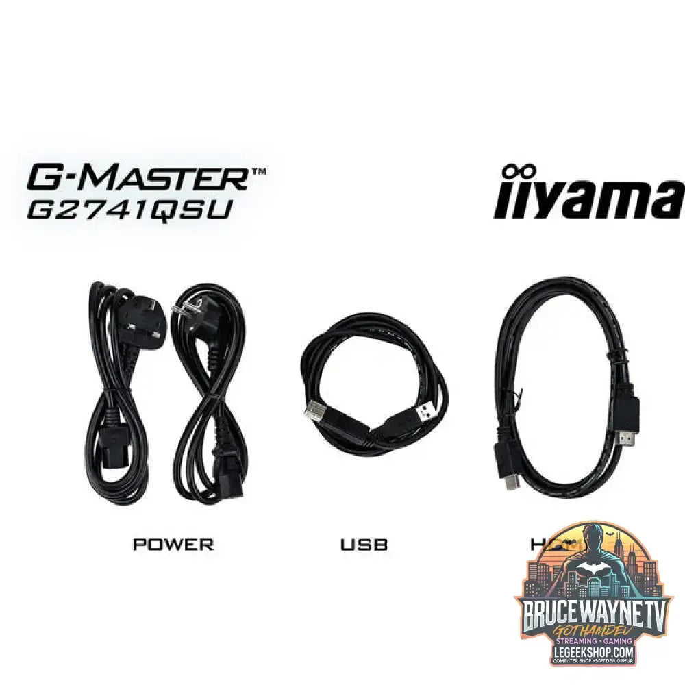 iiyama G-Master G2741QSU-B1 Black Hawk 27" QHD/WQHD IPS 144 Hz - iiyama - vue 11
