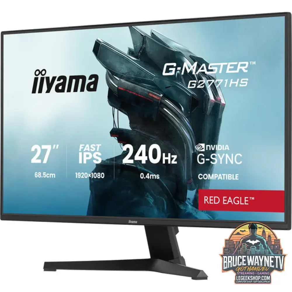 iiyama G-Master G2771HS-B1 Red Eagle 27" Full HD IPS 240 Hz - iiyama - vue 3