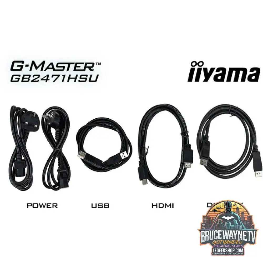 iiyama G-Master GB2471HSU-B1 Red Eagle 23,8" Full HD IPS 240 Hz - iiyama - vue 12