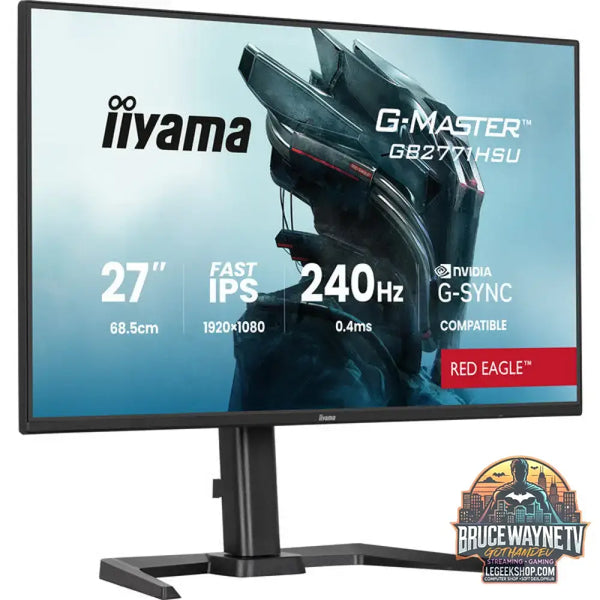 iiyama G-Master GB2771HSU-B1 Red Eagle 27" Full HD IPS 240 Hz - iiyama