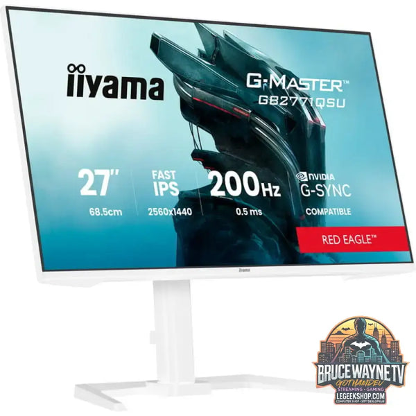 iiyama G-Master GB2771QSU-W1 Red Eagle 27" QHD/WQHD IPS 200 Hz - iiyama