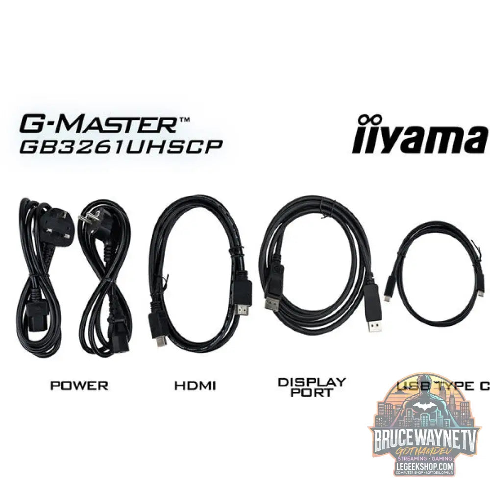 iiyama G-Master GB3261UHSCP-B1 Red Eagle 31,5" 3840 × 2160 px VA 144 Hz - iiyama - vue 9