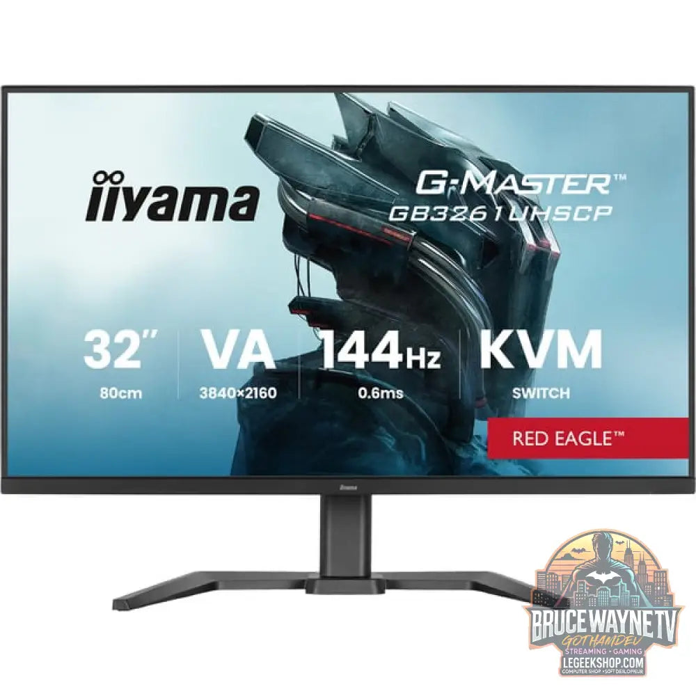 iiyama G-Master GB3261UHSCP-B1 Red Eagle 31,5" 3840 × 2160 px VA 144 Hz - iiyama - vue 2