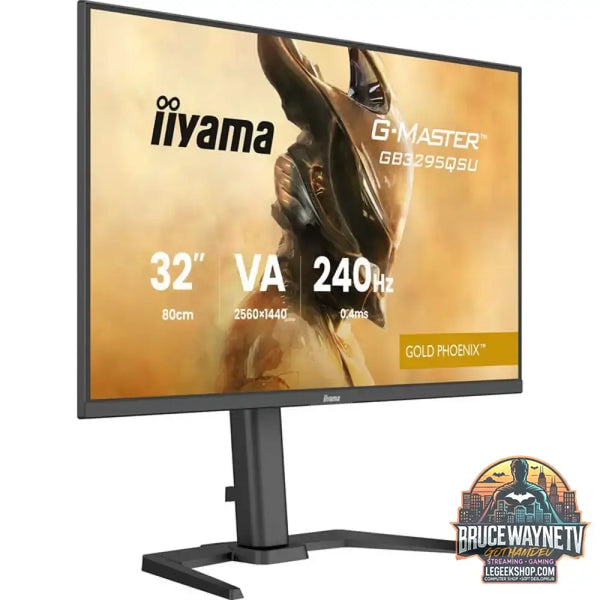 iiyama G-Master GB3295QSU-B1 Gold Phoenix 31,5" QHD/WQHD VA 240 Hz - iiyama