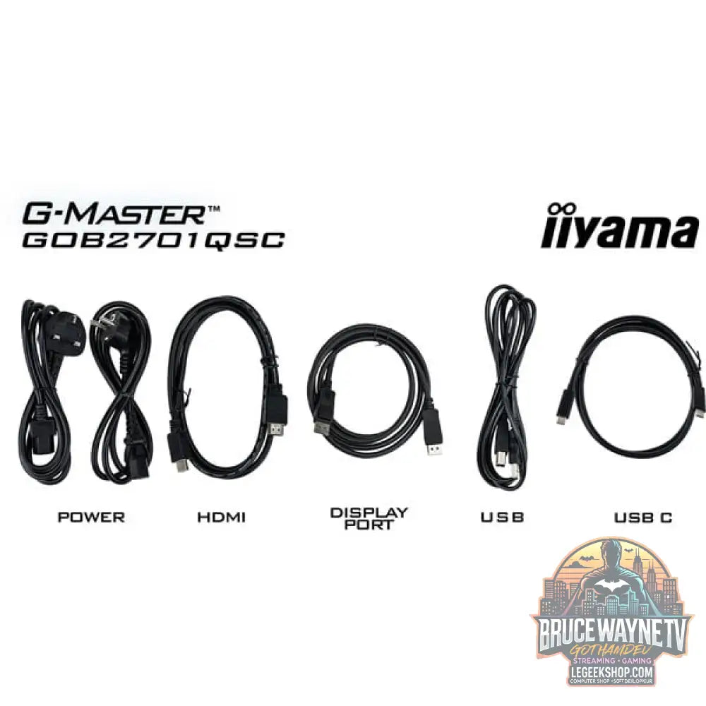 iiyama G-Master GOB2701QSC-B1 OLED, Gaming-Monitor - vue 25