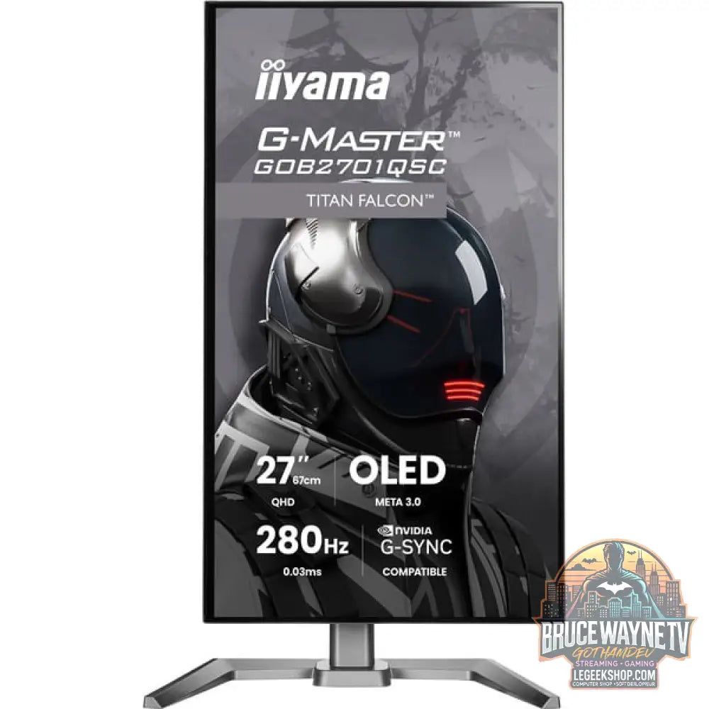 iiyama G-Master GOB2701QSC-B1 OLED, Gaming-Monitor - vue 4