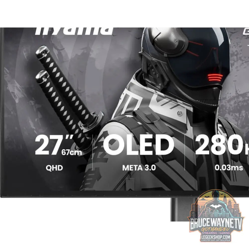 iiyama G-Master GOB2701QSC-B1 OLED, Gaming-Monitor - vue 15