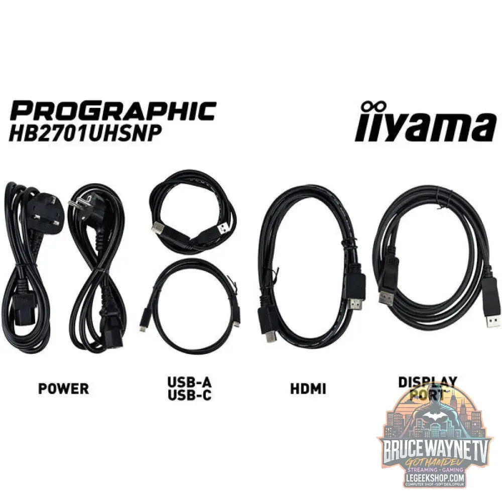 iiyama ProGraphic HB2701UHSNP-B1 27" 3840 × 2160 px IPS 60 Hz - iiyama - vue 17