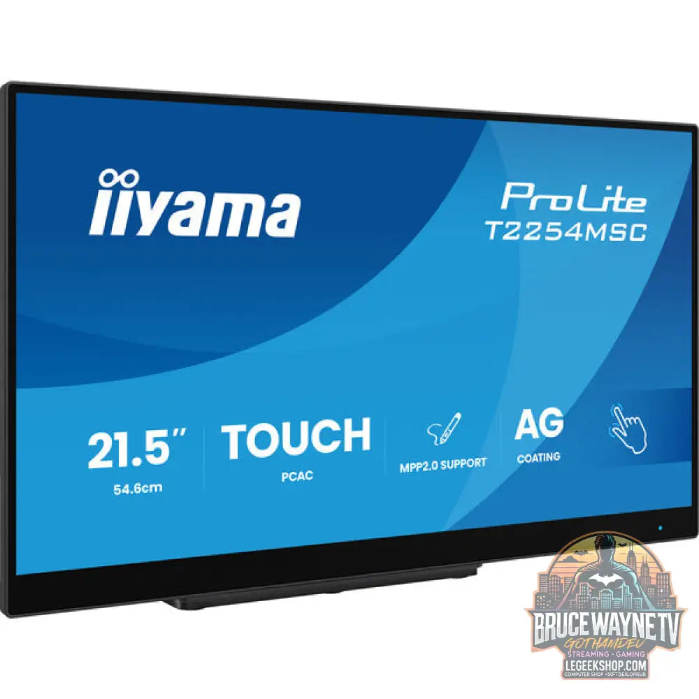 iiyama ProLite T2254MSC-B2AG 21,5" Full HD IPS 100 Hz - iiyama - vue 3