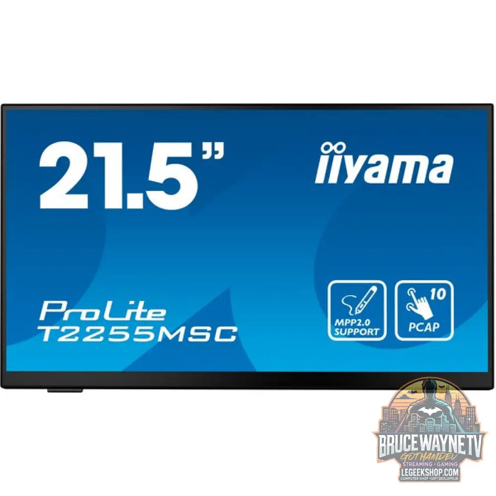 iiyama ProLite T2255MSC-B1 21,5" Full HD IPS 60 Hz - iiyama - vue 2