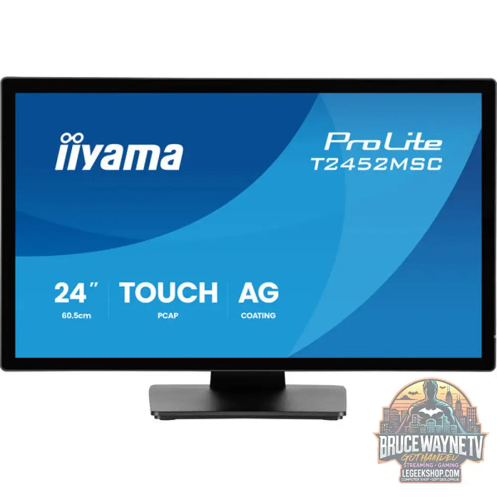 iiyama ProLite T2452MSC-B2AG 24" Full HD IPS 120 Hz - iiyama - vue 2