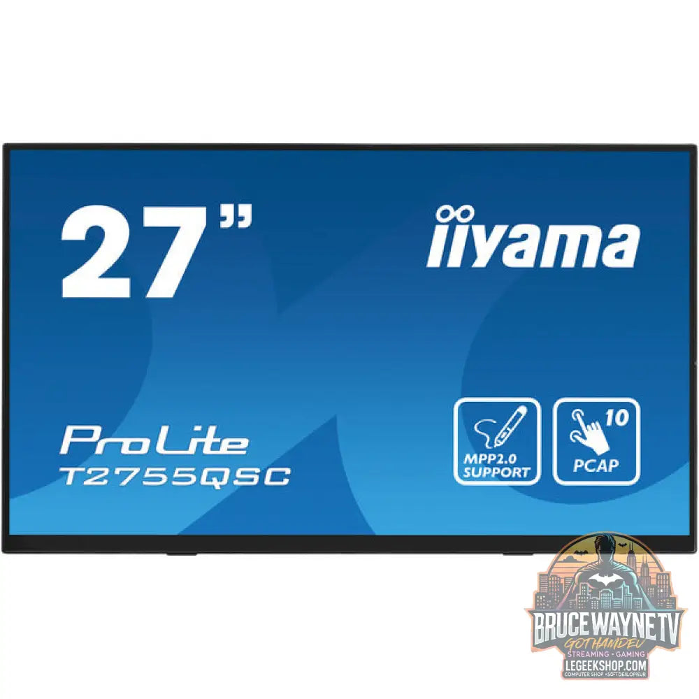 iiyama ProLite T2755QSC-B1 27" QHD/WQHD IPS 75 Hz - iiyama - vue 2
